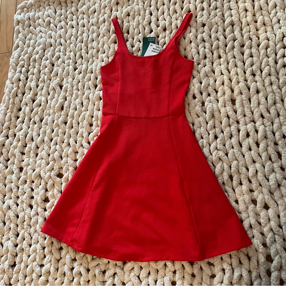 H&M Vibrant Red Mini Dress